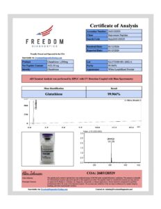 Glutathione Peptide  Antioxidant & Detox Research