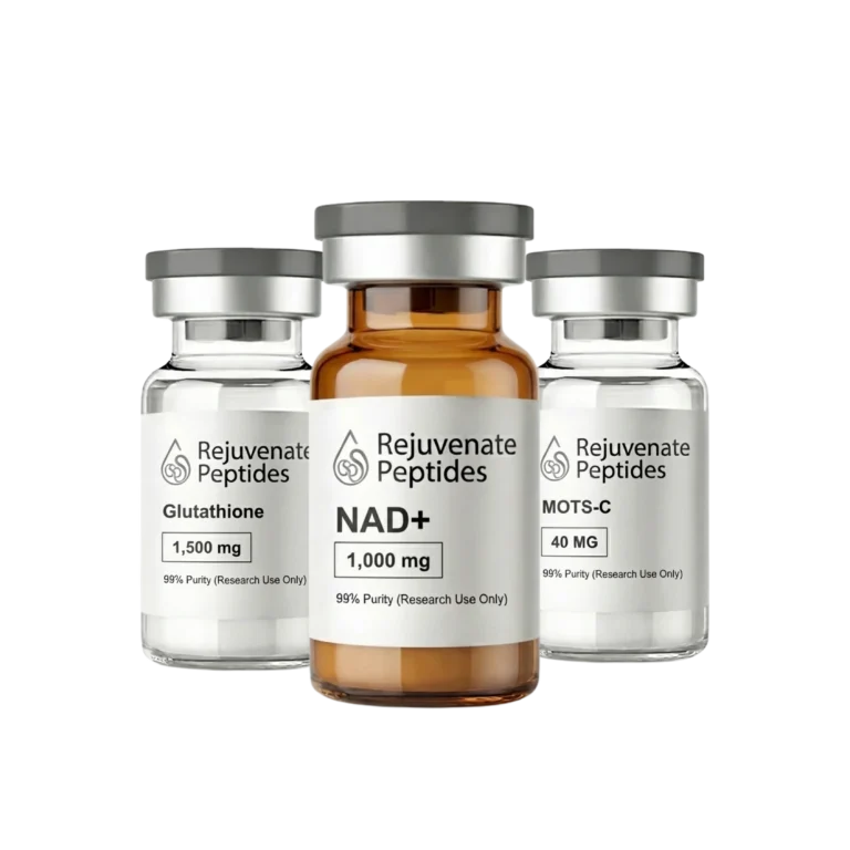 The Renew Stack –NAD+, MOTS-c, Glutathione, Thymosin Alpha-1