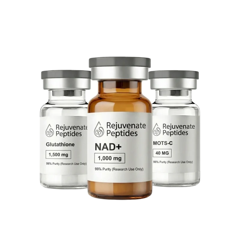 The Renew Stack –NAD+, MOTS-c, Glutathione, Thymosin Alpha-1
