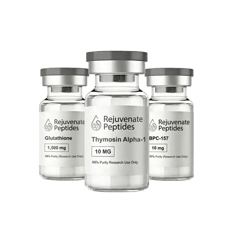 The Immunity Shield Peptide Bundle – Thymosin Alpha-1, BPC-157, Glutathione