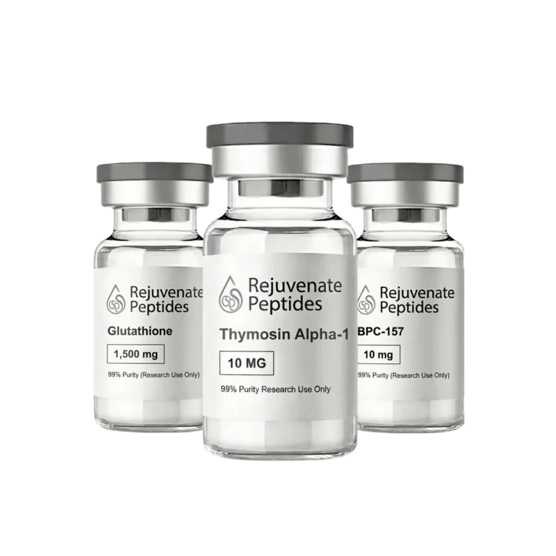 The Immunity Shield Peptide Bundle – Thymosin Alpha-1, BPC-157, Glutathione