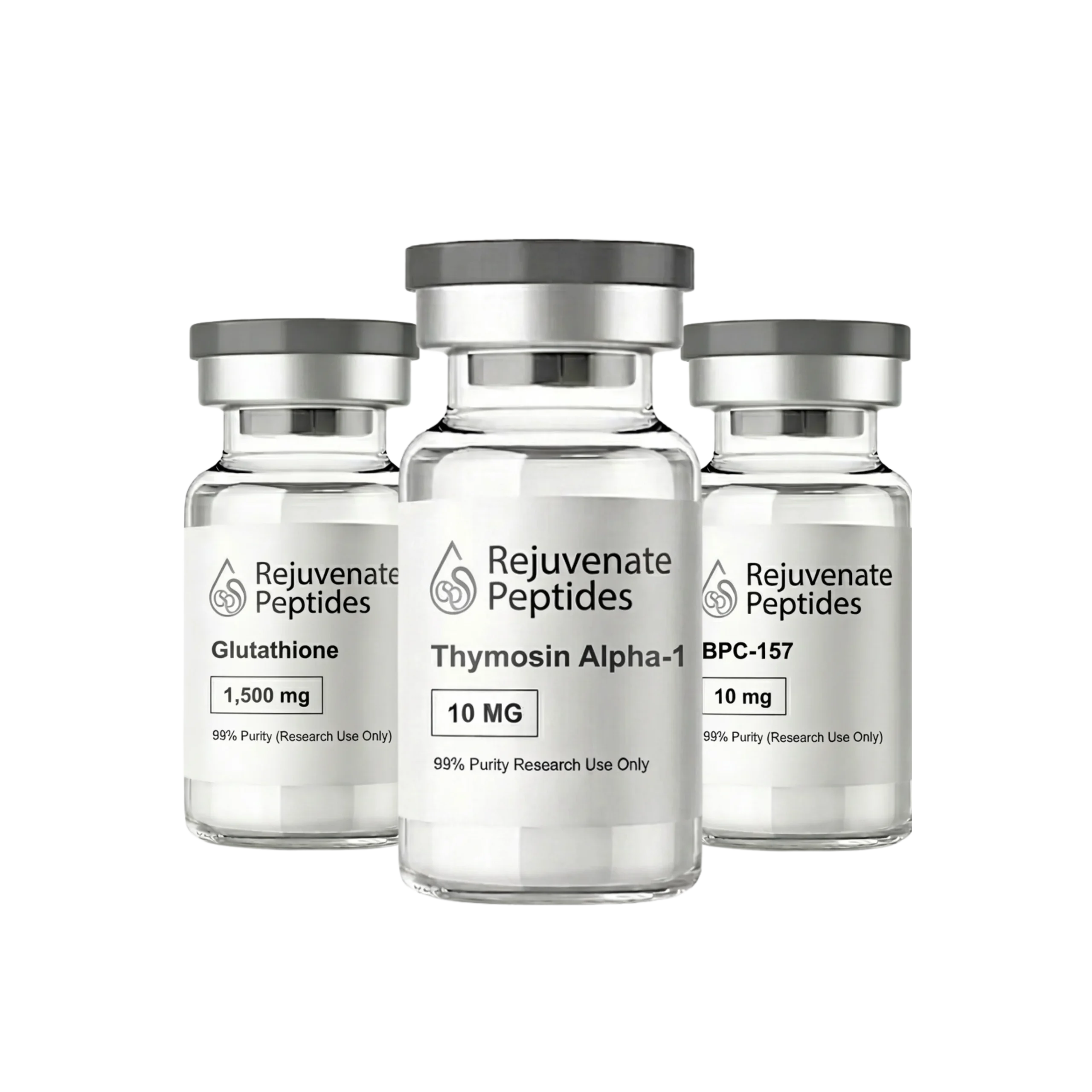 The Immunity Shield Peptide Bundle – Thymosin Alpha-1, BPC-157, Glutathione