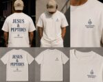 'JESUS  & PEPTIDES' T-shirt For Men - Image 3